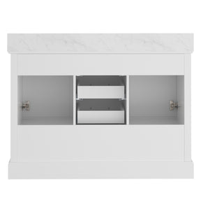 Luxurious  60'' Fully Assembled  Bathroom Vanity with Dual Undermount Sink Combo