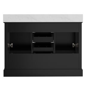 Luxurious 48'' Fully Assembled Bathroom Vanity with Dual Undermount Sink Combo