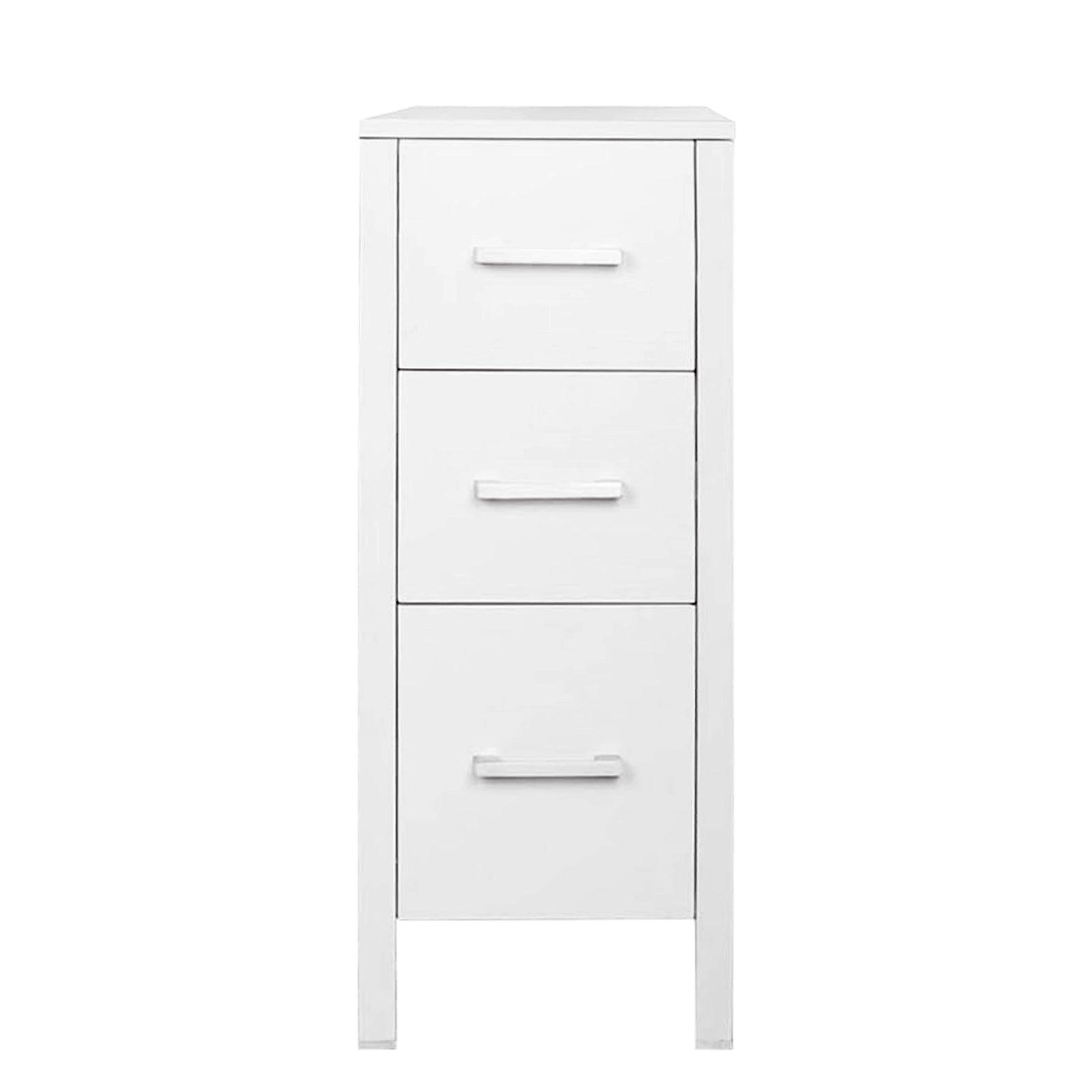 Small Filing Cabinet - White